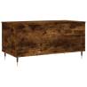 Elegant Smoked Oak Coffee Table | Lift-Top Design