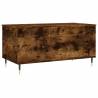 Elegant Smoked Oak Coffee Table | Lift-Top Design