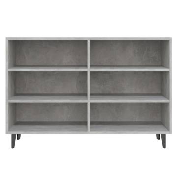 Industrial Sideboard Concrete Grey | 103.5x35x70 cm | HipoMarket