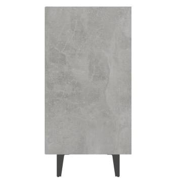 Industrial Sideboard Concrete Grey | 103.5x35x70 cm | HipoMarket