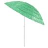 Hawaii Beach Umbrella Green 240 cm - UV Protective & Adjustable