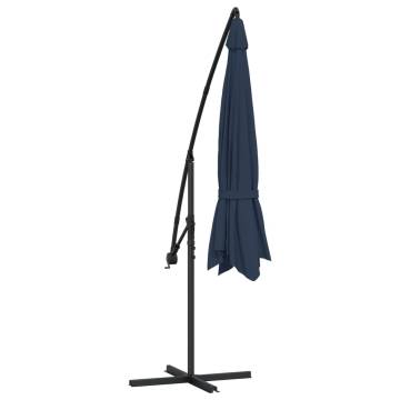 Cantilever Umbrella 3.5m Blue - UV Protection & Stability