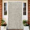 Insect Curtain Light and Dark Grey 100x220 cm Chenille Colour light and dark grey Size 100 x 220 cm 