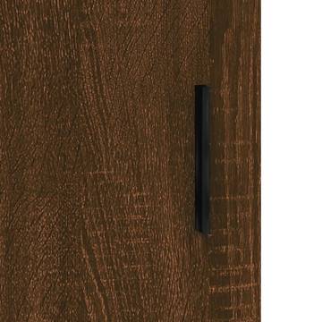 Stylish Highboard Brown Oak - Engineered Wood | HipoMarket