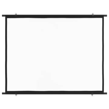 84" Projection Screen - Perfect for Home, Classroom & Office