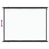 84" Projection Screen - Perfect for Home, Classroom & Office