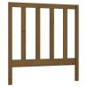 Stylish Honey Brown Bed Headboard - 95x4x100 cm Solid Pine