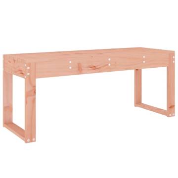 Garden Bench 110x38x45 cm | Durable Solid Wood Douglas