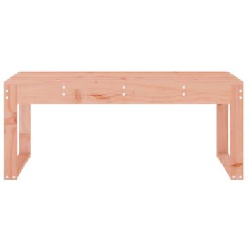 Garden Bench 110x38x45 cm | Durable Solid Wood Douglas