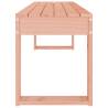 Garden Bench 110x38x45 cm | Durable Solid Wood Douglas