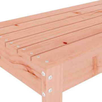 Garden Bench 110x38x45 cm | Durable Solid Wood Douglas