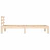 Solid Wood Bed Frame 90x200 cm | Modern & Sturdy Design