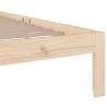 Solid Wood Bed Frame 90x200 cm | Modern & Sturdy Design