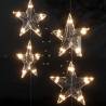 LED Star Curtain Fairy Lights | 200 Warm White LEDs | 8 Functions