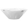 Ceramic Silver Wash Basin 42x14 cm - Chic Bathroom Accessory