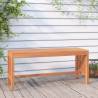 Garden Bench 110 cm Solid Wood Eucalyptus Size 110 x 35 x 45 cm Quantity in Package 1 Number of 