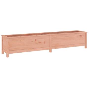 Garden Raised Bed 199.5x40x39 cm - Solid Wood Douglas