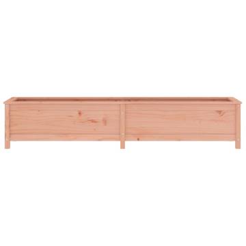 Garden Raised Bed 199.5x40x39 cm - Solid Wood Douglas