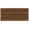 Brown Oak Sink Cabinet - 100x38.5x45 cm Engineered Wood