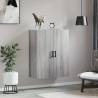 Wall Mounted Cabinet Grey Sonoma - Stylish Storage Solution