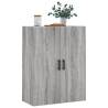 Wall Mounted Cabinet Grey Sonoma - Stylish Storage Solution