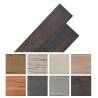 Self-Adhesive PVC Flooring Planks - Dark Brown 5.21 m²