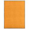 Doormat Washable Orange 90x120 cm Colour orange Size 90 x 120 cm Quantity in Package 1 