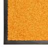 Doormat Washable Orange 90x120 cm | Durable & Non-Slip