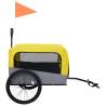 2-in-1 Pet Bike Trailer & Jogging Stroller - Yellow & Grey