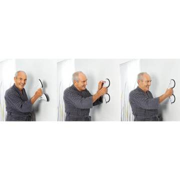 RIDDER Telescopic Suction Grab Rail - Safe & Portable Bathroom Aid