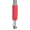 Weed Remover Red & Grey - Durable Steel Tool | Hipomarket