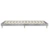 Concrete Grey Bed Frame 100x200 cm - Durable Engineered Wood