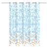 EISL Shower Curtain - Blue-Orange Mosaic 200x180 cm