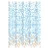 EISL Shower Curtain - Blue-Orange Mosaic 200x180 cm