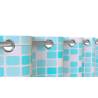 EISL Shower Curtain - Blue-Orange Mosaic 200x180 cm