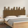 Wall Headboard Honey Brown 159.5x3x80 cm Solid Wood Pine Colour honey brown Size 159.5 x 80 cm Quantity in Package 1 