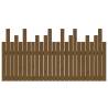 Elegant Honey Brown Wall Headboard - Solid Pine Wood