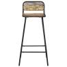 Bar Chairs 4 pcs - Solid Reclaimed Wood | Hipomarket UK