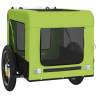 Pet Bike Trailer - Green & Black Oxford Fabric | Hipo Market