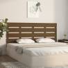 Honey Brown Solid Wood Pine Headboard 200x80 cm | HIPO Market