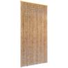 Insect Door Curtain Bamboo 90x220 cm Colour brown Size 90 x 220 cm 