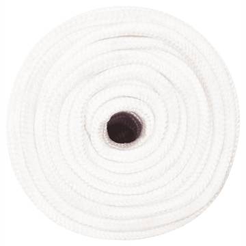 Boat Rope Full White 12 mm 250 m - Durable Polypropylene