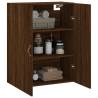 Wall Mounted Cabinet Brown Oak - Stylish Storage Solution