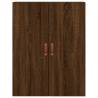 Wall Mounted Cabinet Brown Oak - Stylish Storage Solution