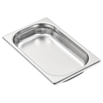 Gastronorm Containers 12 pcs GN 1/4 - Stainless Steel | HipoMarket