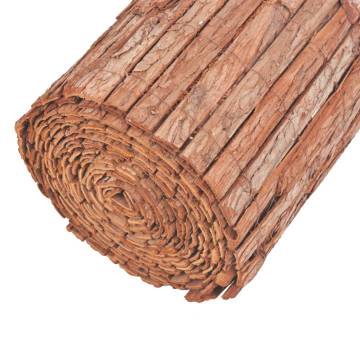 Bark Fence 1000x50 cm | Natural Garden Barrier