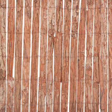 Bark Fence 1000x50 cm | Natural Garden Barrier