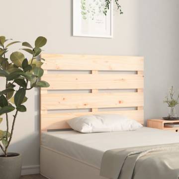 Stylish Solid Pine Headboard 90x3x80 cm | Hipomarket