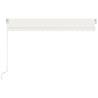 Manual Retractable Awning 450x300 cm - Cream | HipoMarket