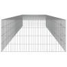 5-Panel Rabbit Cage - Galvanised Iron, Spacious & Durable